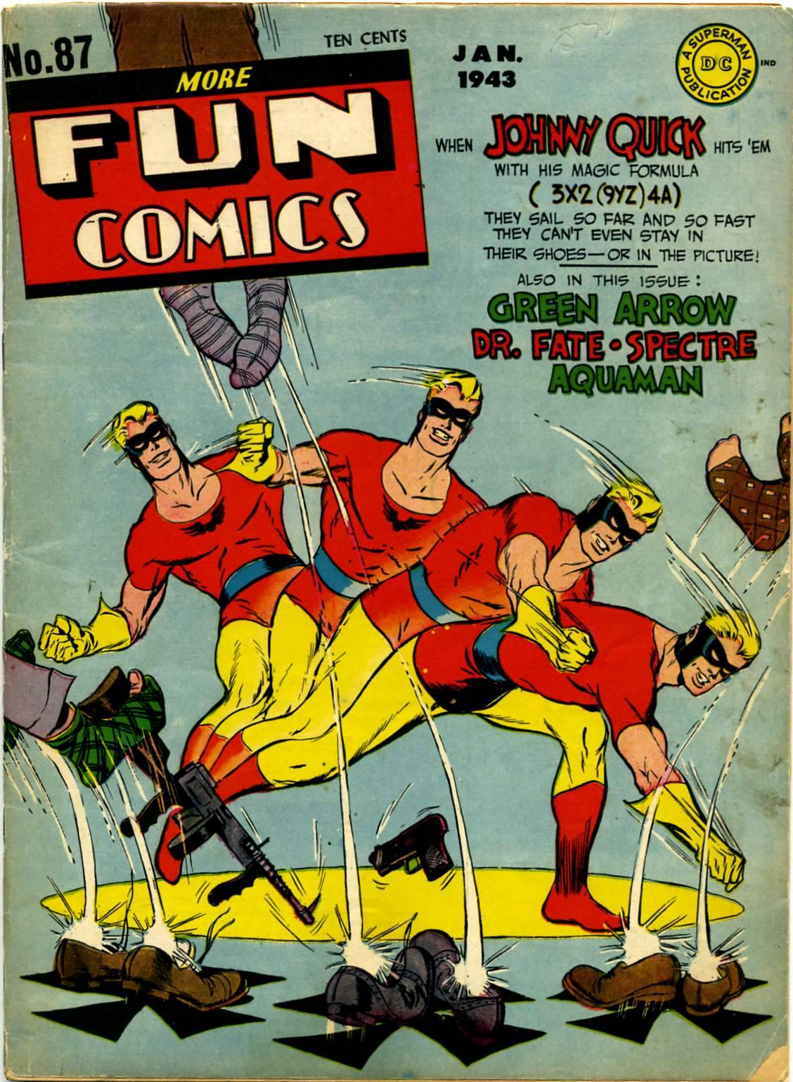 Great Covers – MORE FUN COMICS #87 – The Tom Brevoort Experience