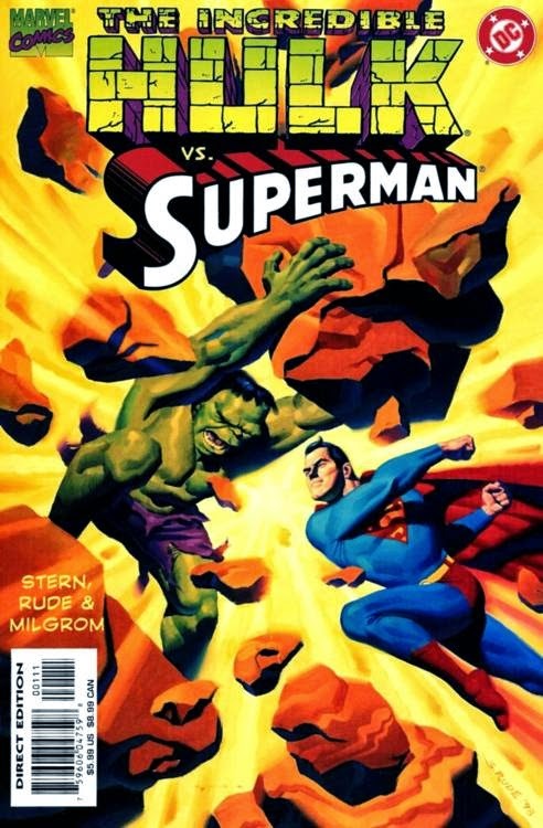 Great Covers – INCREDIBLE HULK VS SUPERMAN – The Tom Brevoort