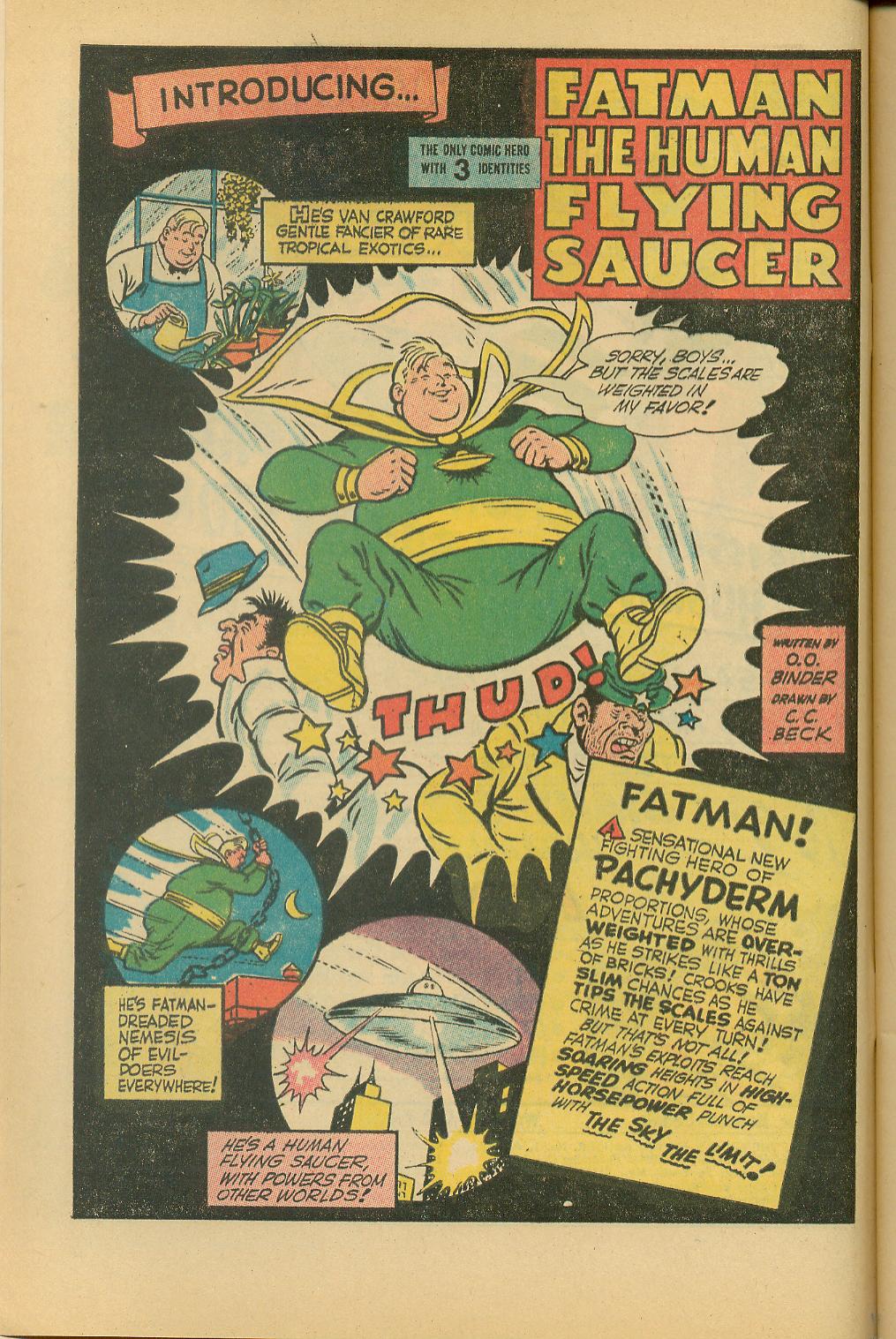 Brand Echh – Fatman, The Human Flying Saucer #1 – The Tom Brevoort