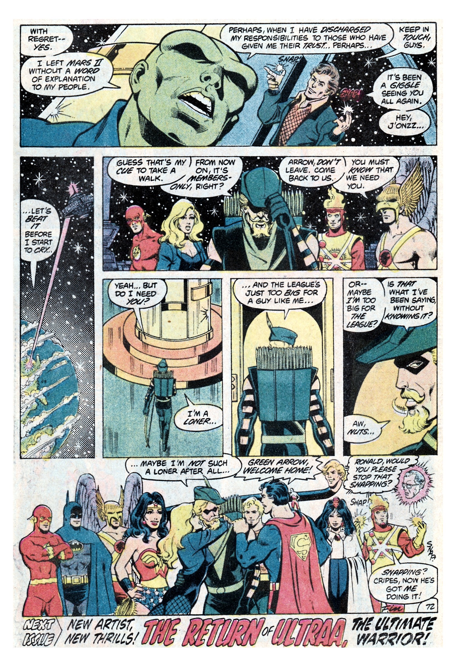 Perfect Game – JUSTICE LEAGUE OF AMERICA #200 – The Tom Brevoort