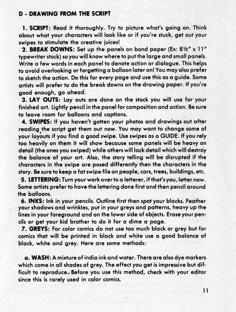 The Comic Book Guide For The Artist-Writer-Letterer – The Tom Brevoort ...