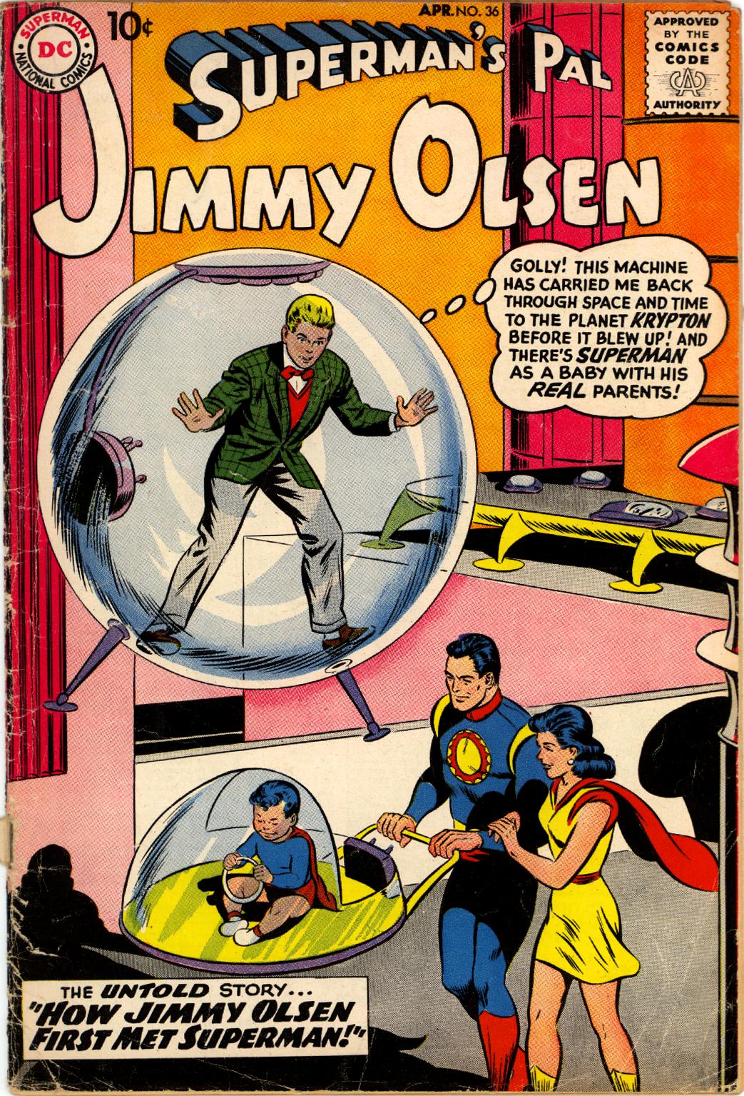 WC: SUPERMAN'S PAL JIMMY OLSEN #36 – The Tom Brevoort Experience