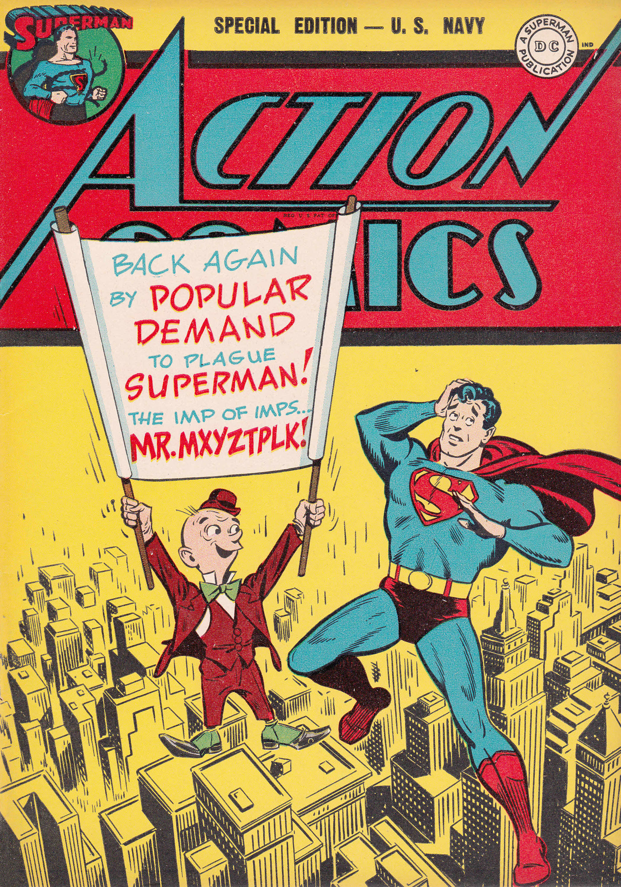 ACTION COMICS #80 – U.S. Navy Edition – The Tom Brevoort Experience