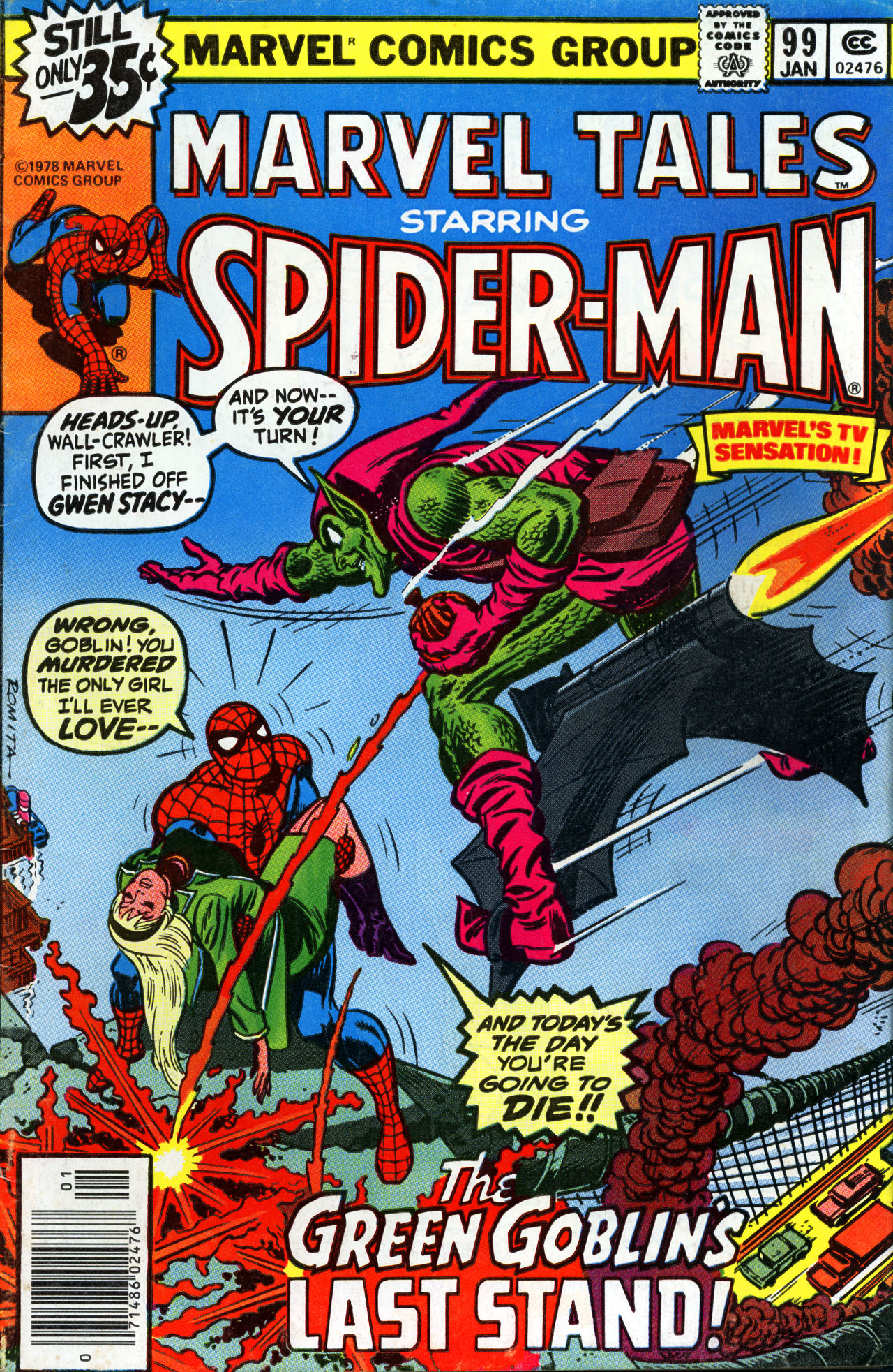 1978年スパイダーマンMARVEL TALES SPIDER-MAN #99 BHOC: MARVEL TALES #99 – The Tom Brevoort Experience