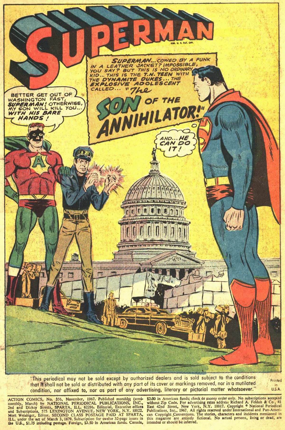 WC ACTION COMICS 356 The Tom Brevoort Experience wc-action-comics-356-the-tom-brevoort-experience