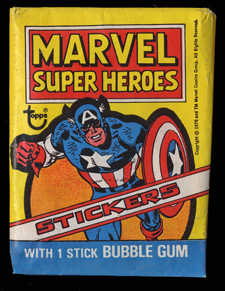 The 1975/1976 Topps Marvel Super Hero Stickers – The Tom Brevoort